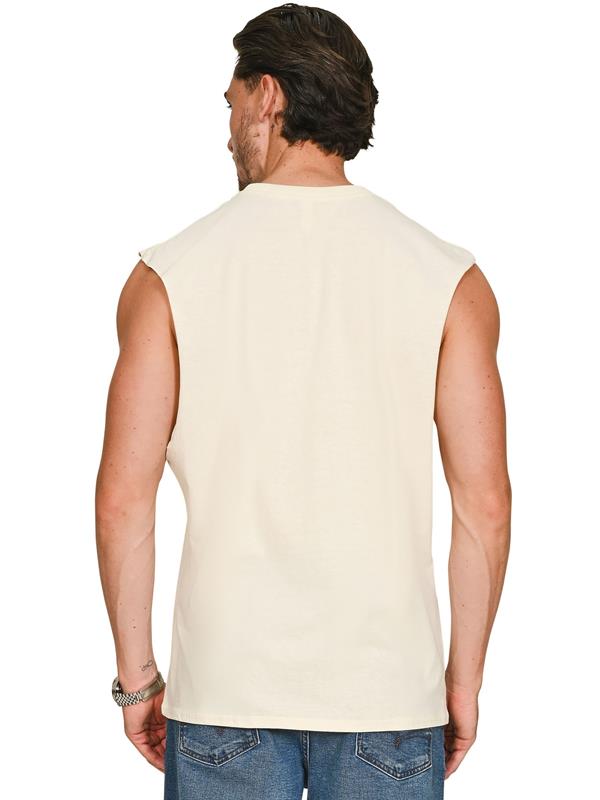 Casual Classics Core Ringspun 150 Regular Fit Raw Edge Droparm Tank Adult