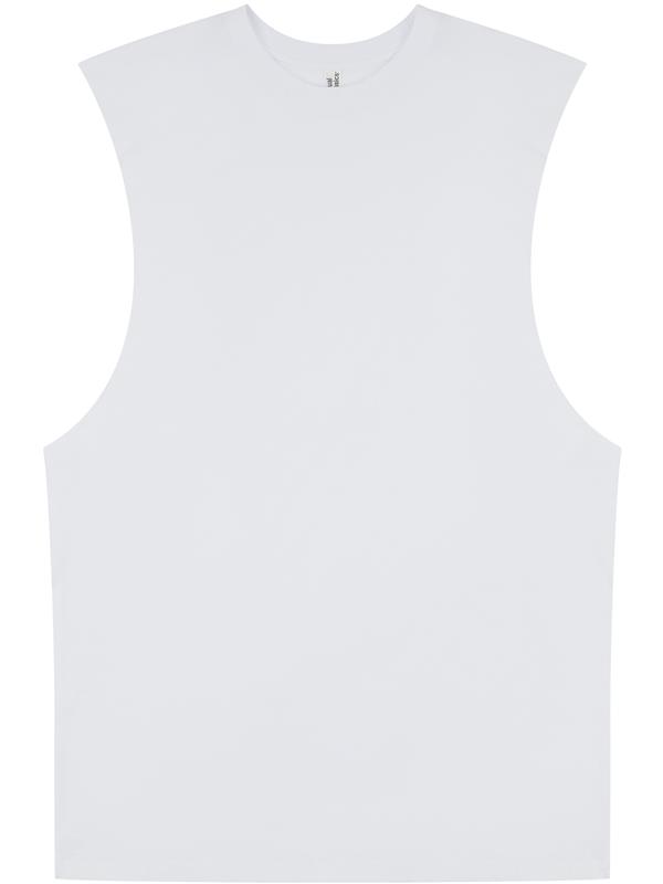 Casual Classics Core Ringspun 150 Regular Fit Raw Edge Droparm Tank Adult