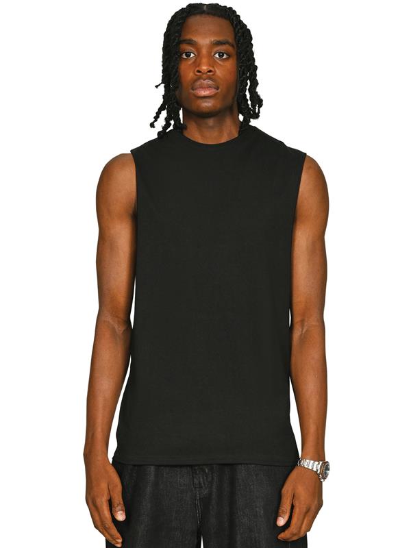 Casual Classics Core Ringspun 150 Regular Fit Raw Edge Droparm Tank Adult