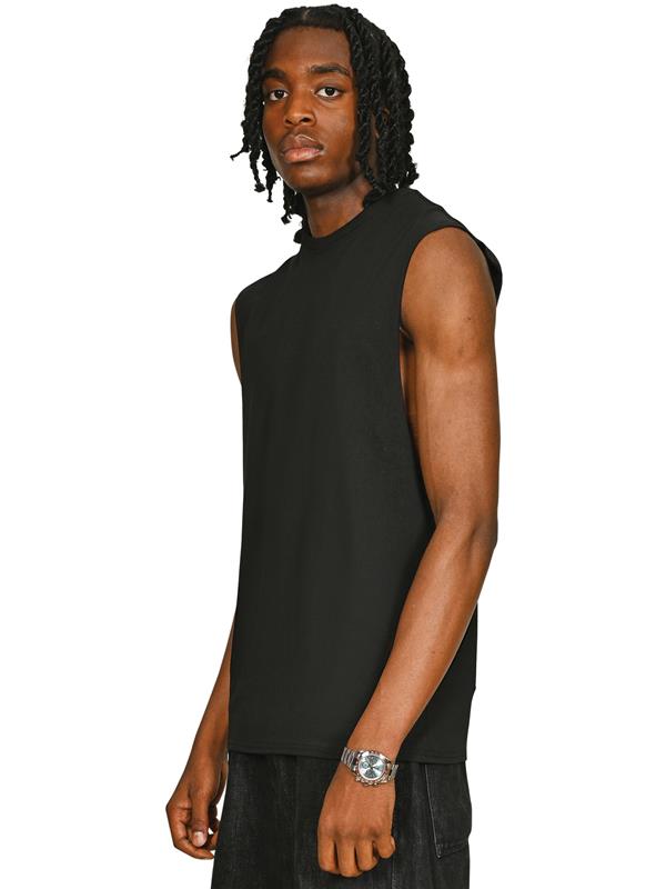 Casual Classics Core Ringspun 150 Regular Fit Raw Edge Droparm Tank Adult