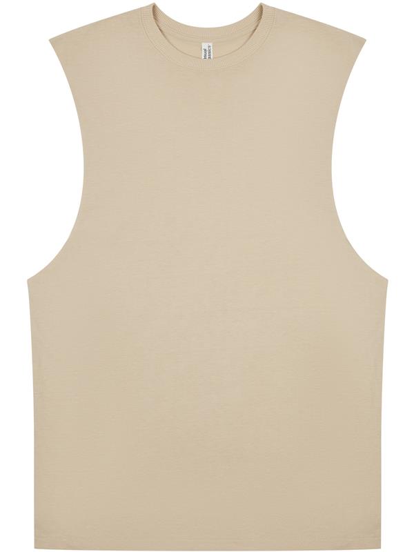 Casual Classics Core Ringspun 150 Regular Fit Raw Edge Droparm Tank Adult