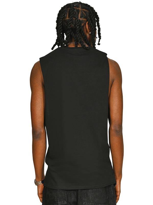 Casual Classics Core Ringspun 150 Regular Fit Raw Edge Droparm Tank Tall Adult