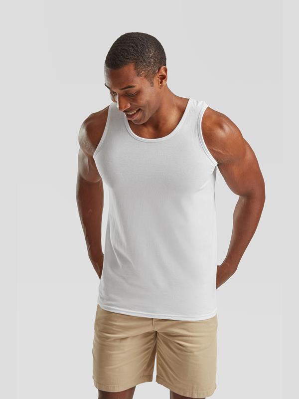 Fruit Of The Loom Valueweight Open End 165 Regular Fit Vest Adult