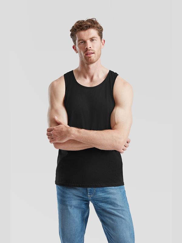 Fruit Of The Loom Valueweight Open End 165 Regular Fit Vest Adult