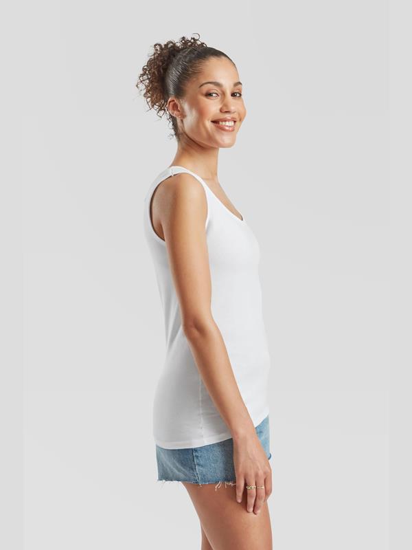 Fruit Of The Loom Valueweight Open End 165 Regular Fit Vest Ladies