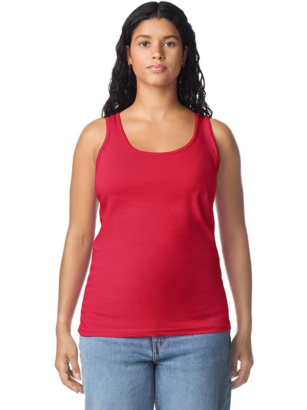 Gildan Softstyle Ringspun 150 Regular Fit Vest Ladies