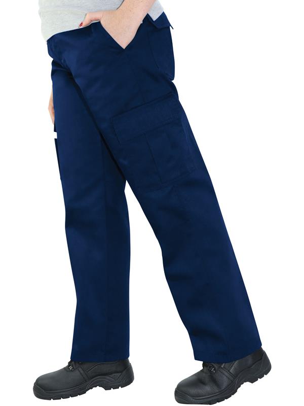 Absolute Apparel Polycotton 245 Cargo Trousers Ladies