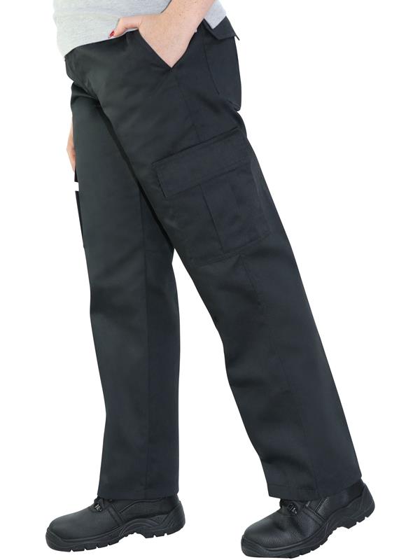 Absolute Apparel Polycotton 245 Cargo Trousers Ladies