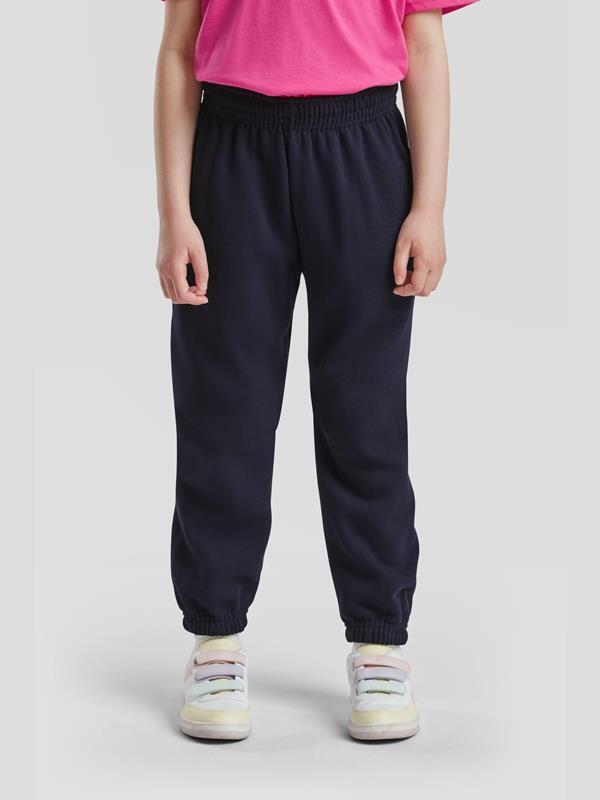 Fruit Of The Loom Classic Open End 280 Regular Fit Elasticated Cuff Jogpant Kids