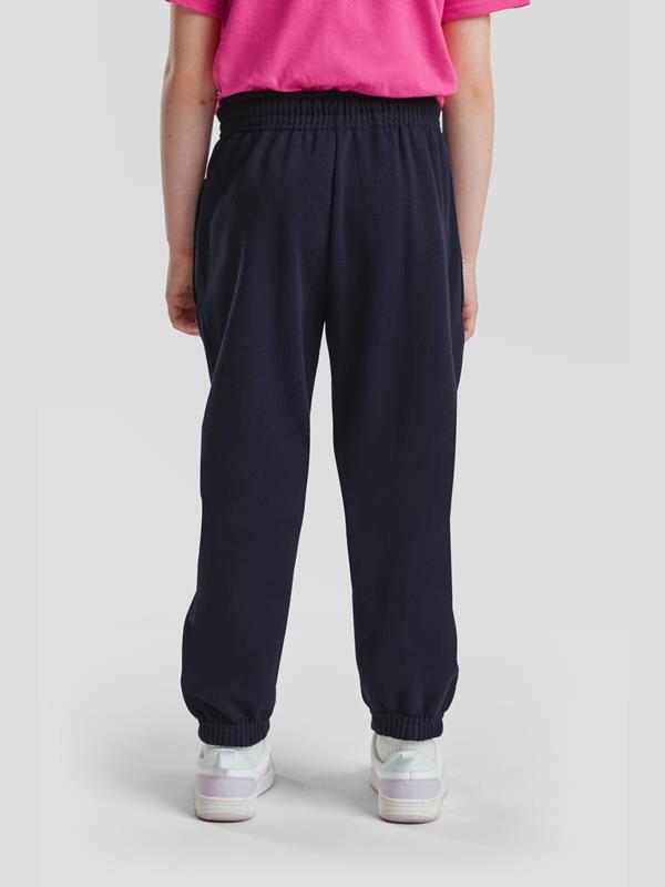Fruit Of The Loom Classic Open End 280 Regular Fit Elasticated Cuff Jogpant Kids