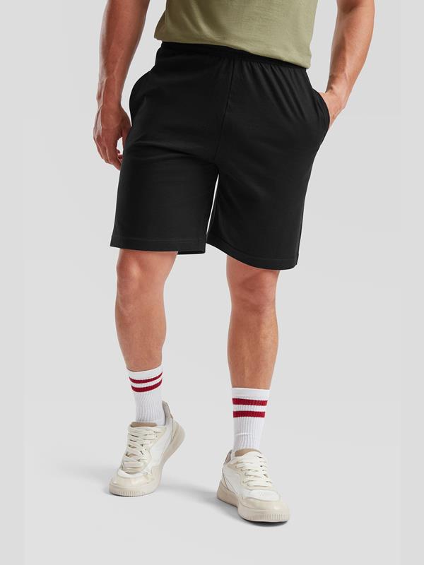Fruit Of The Loom Iconic Premium Combed 195 Regular Fit Jersey Shorts Adult