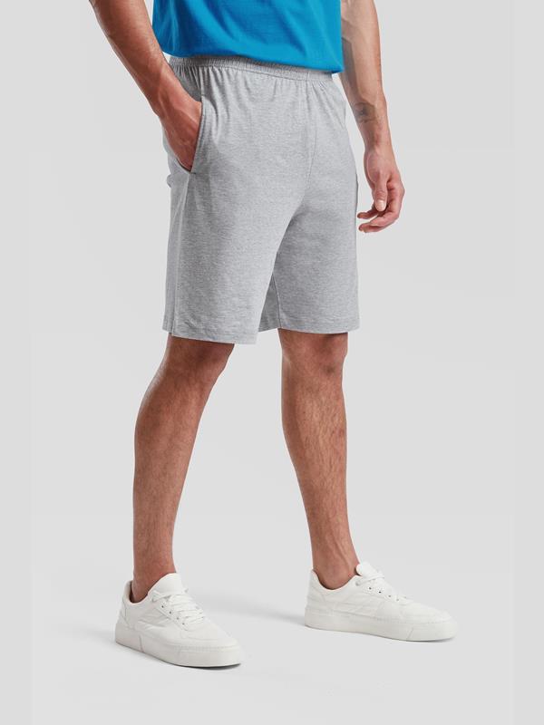 Fruit Of The Loom Iconic Premium Combed 195 Regular Fit Jersey Shorts Adult