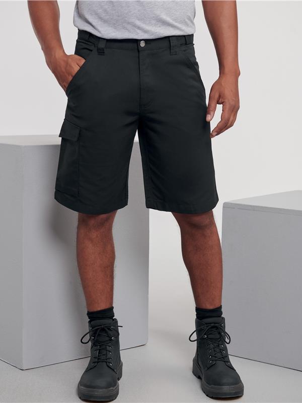 Russell Athletic Workwear Polycotton Twill 245 Shorts Adult
