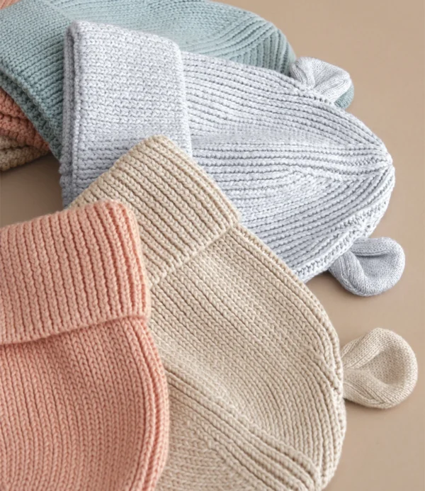 Beechfield Organic Baby Bear Beanie
