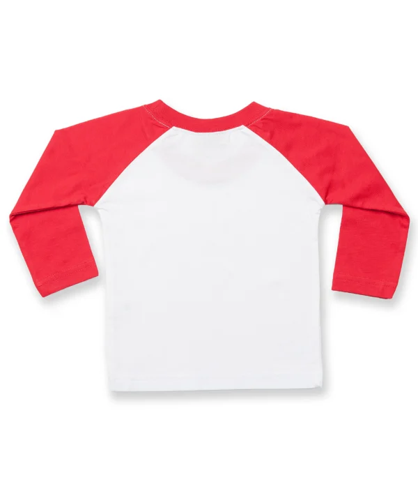 Larkwood Babytoddler Long Sleeve Baseball T Shirt