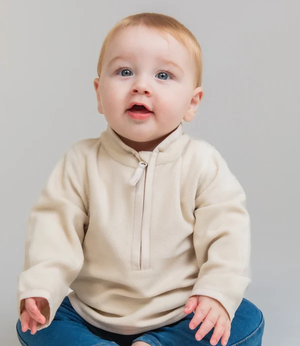 Larkwood Kids 12 Zip Lightweight Fleece