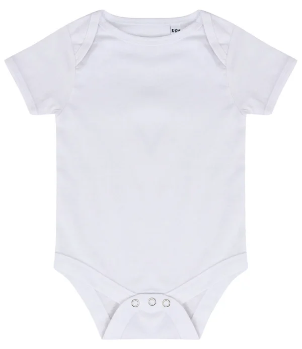 Larkwood Essential Short Sleeve Baby Bodysuit