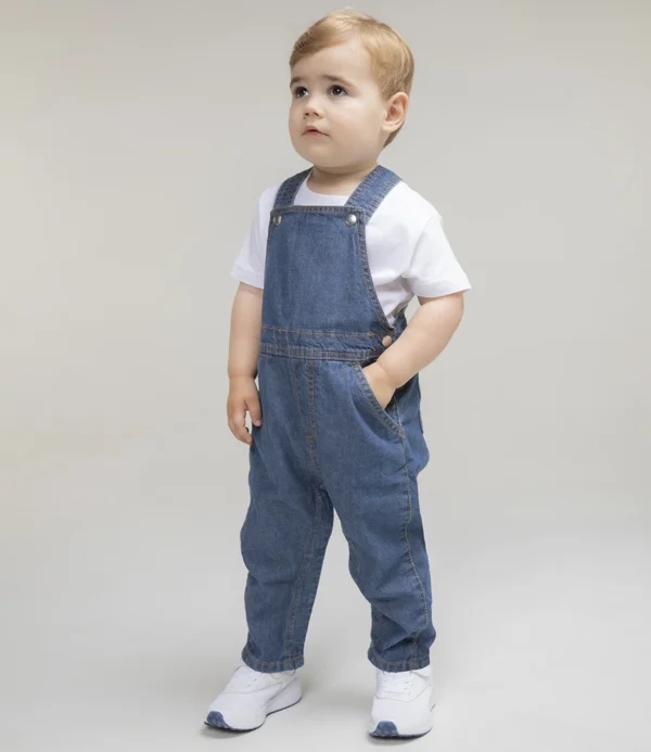 Larkwood Kids Denim Dungarees