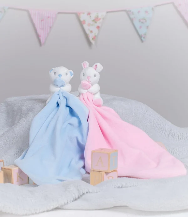 Mumbles Animal Comforter With Rattle
