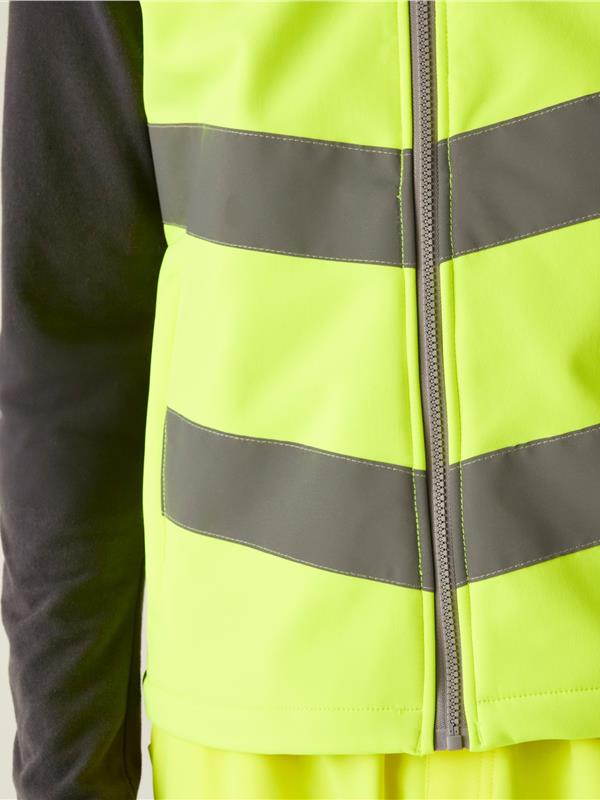 Regatta Professional Pro Contract Hi Vis Ablaze 270 2 Layer Softshell Bodywarmer Adult
