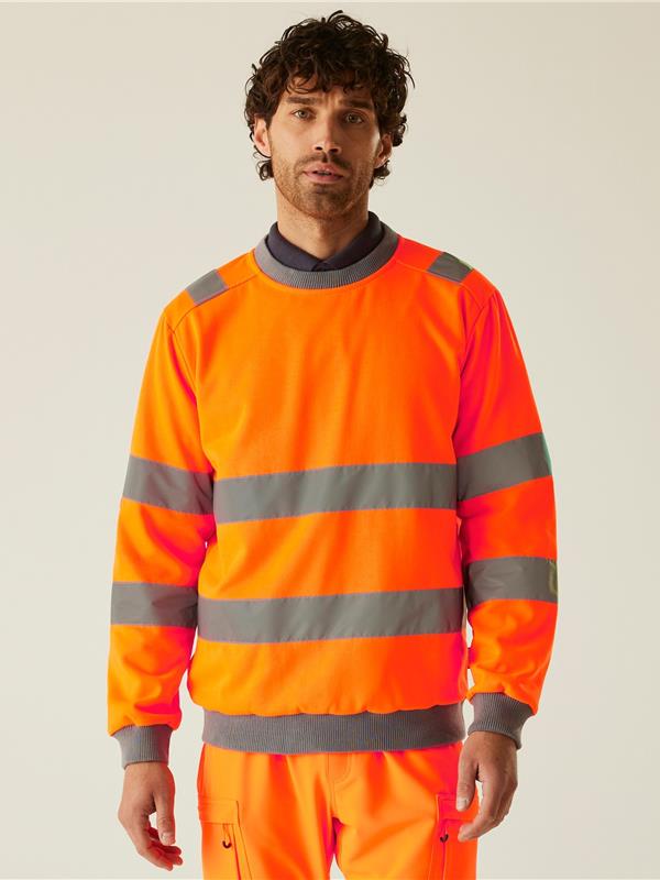 Regatta Professional Pro Contract Hi Vis Sweat 280 Adult
