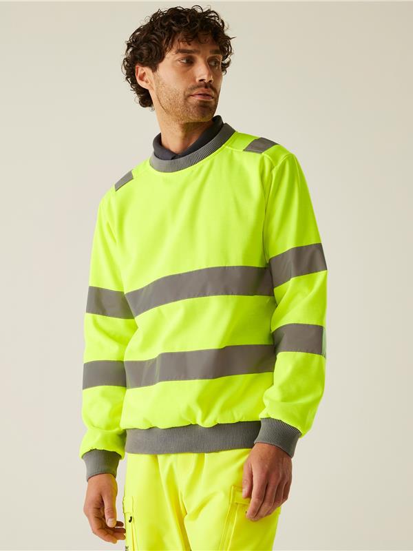 Regatta Professional Pro Contract Hi Vis Sweat 280 Adult